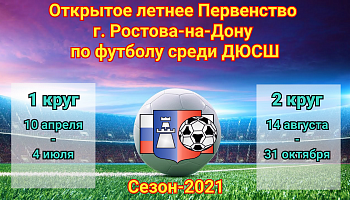 Старт сезона-2021! География футбольных школ турнира.